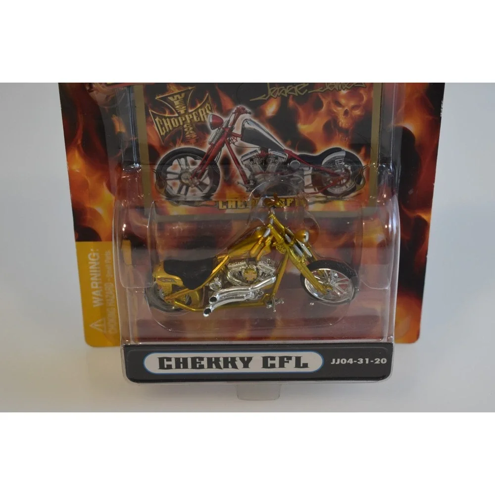 2004 Jesse James West Coast Choppers Cherry CFL JJ04-31-20 1:31 Scale